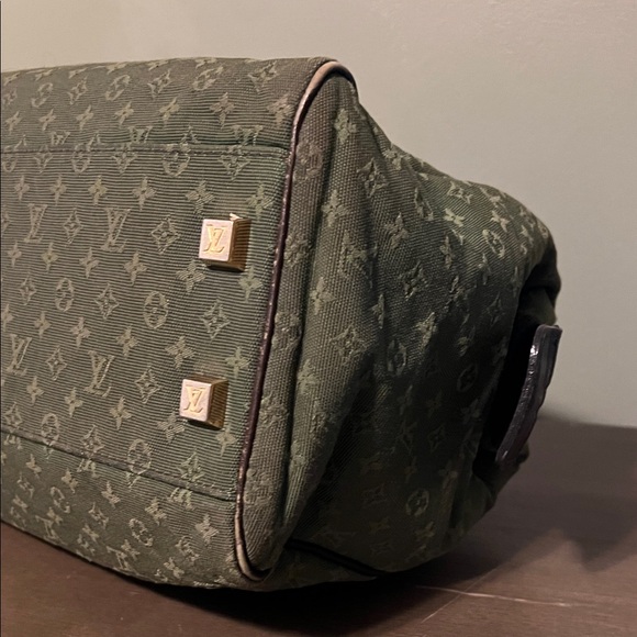 Louis Vuitton Olive Monogram Duffel Boston Bag - Picture 9 of 16